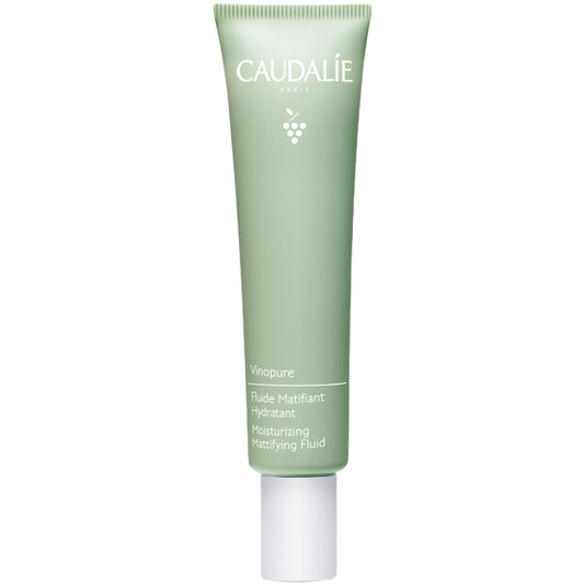 Caudalie Vinopure moisturizer bottle front view showing non-greasy hydration