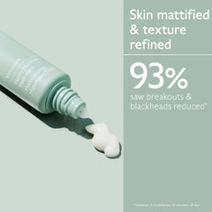 Caudalie Vinopure near mirror showing matte finish reduces shine