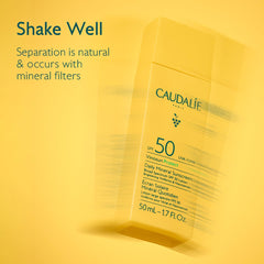 Caudalie Vinosun Protect fragrance-free label supports comfortable daily wear.