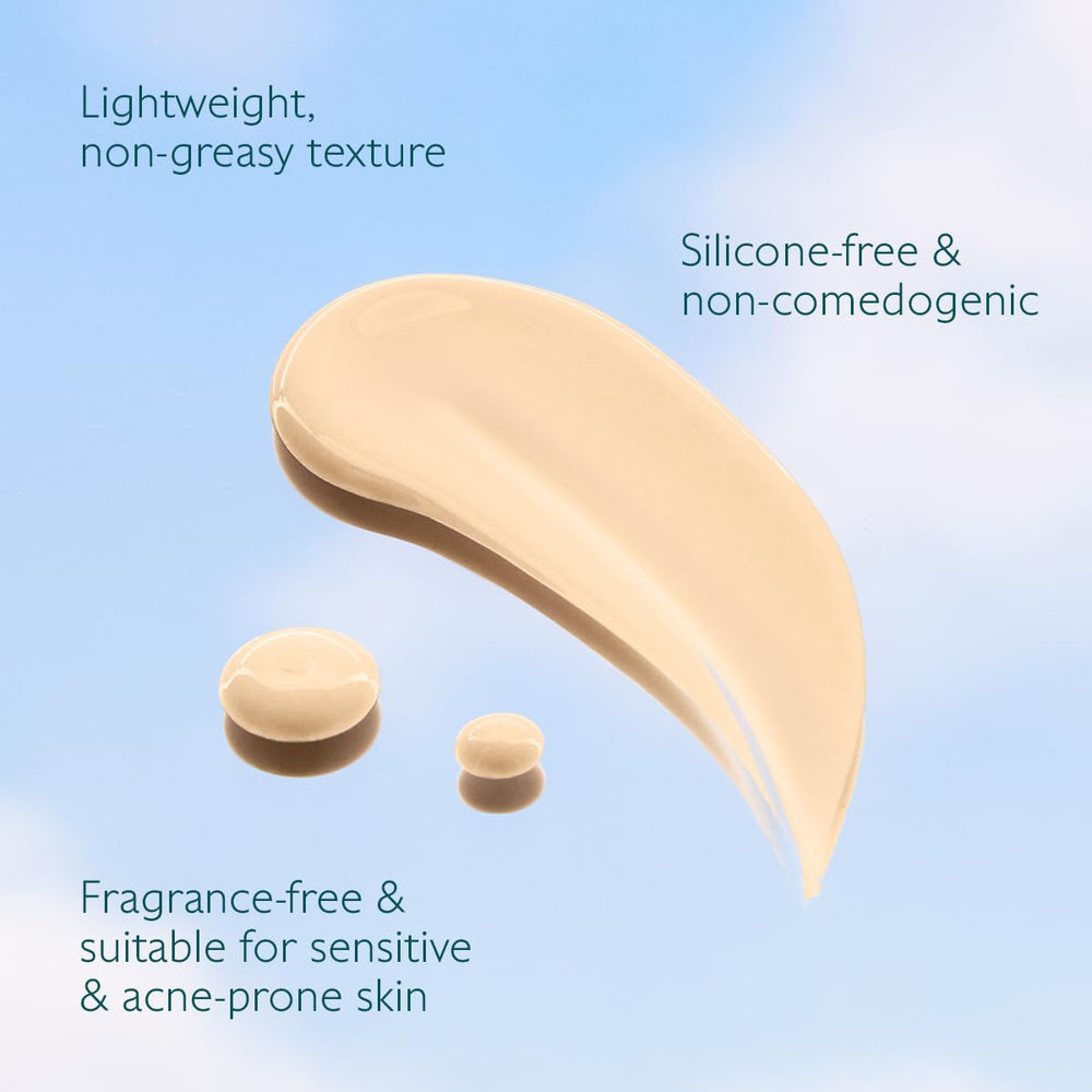 Caudalie Vinosun Protect application by hands demonstrates easy blending.