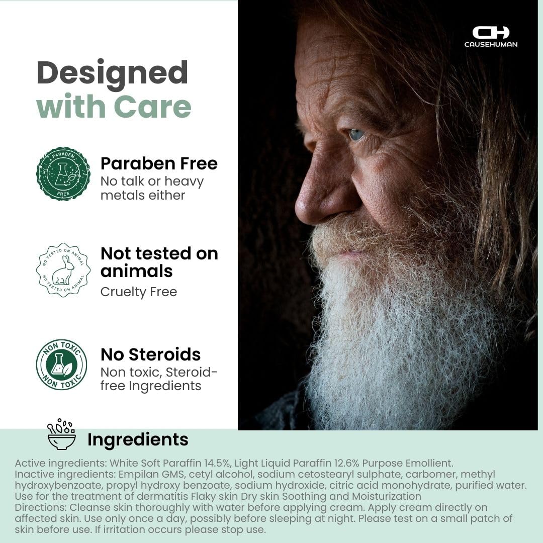 Cause Human 7-Day Phimosis Cream cap highlighting hygienic dispensing