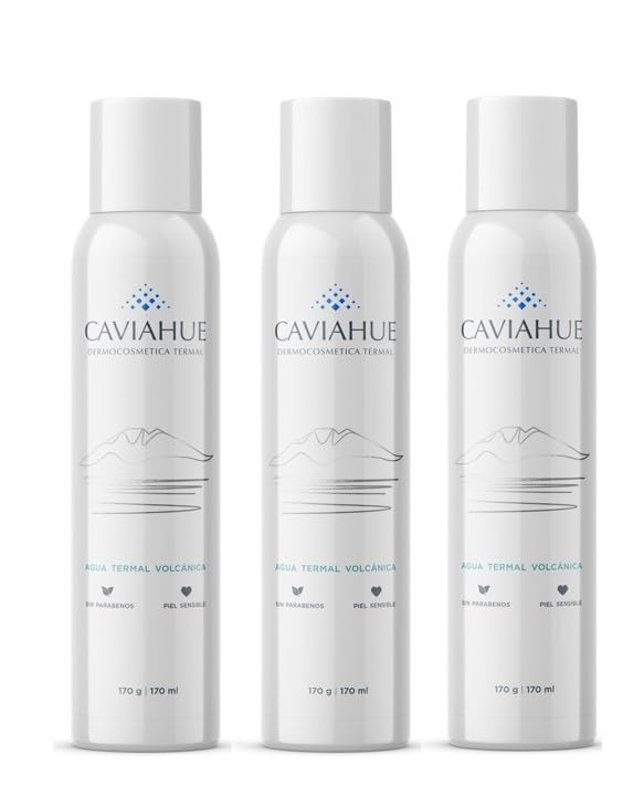 CAVIAHUE Caviahue thermal water spray bottle close-up for sensitive skin hydration
