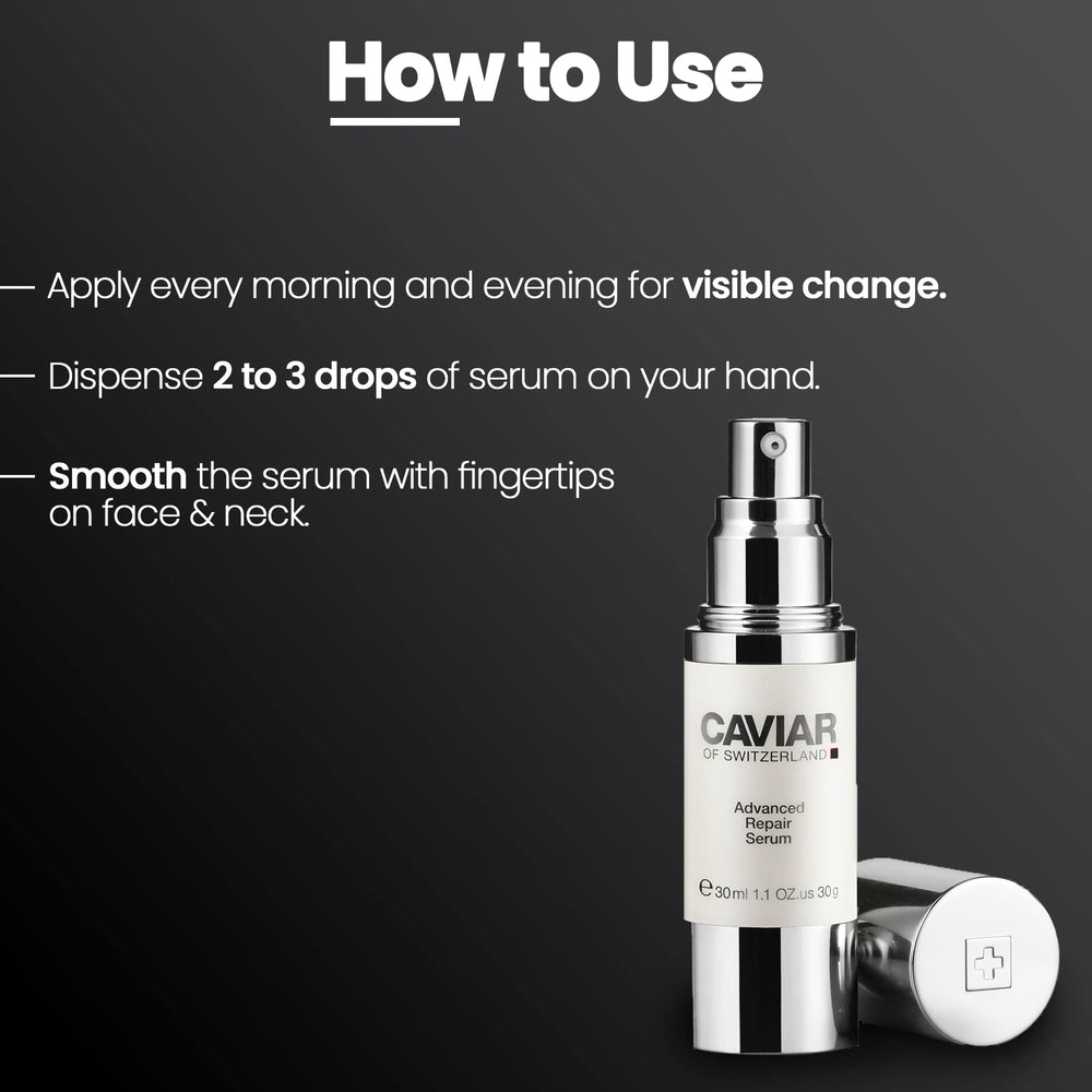 Caviar of Switzerland antioxidant shield protects skin from pollutants