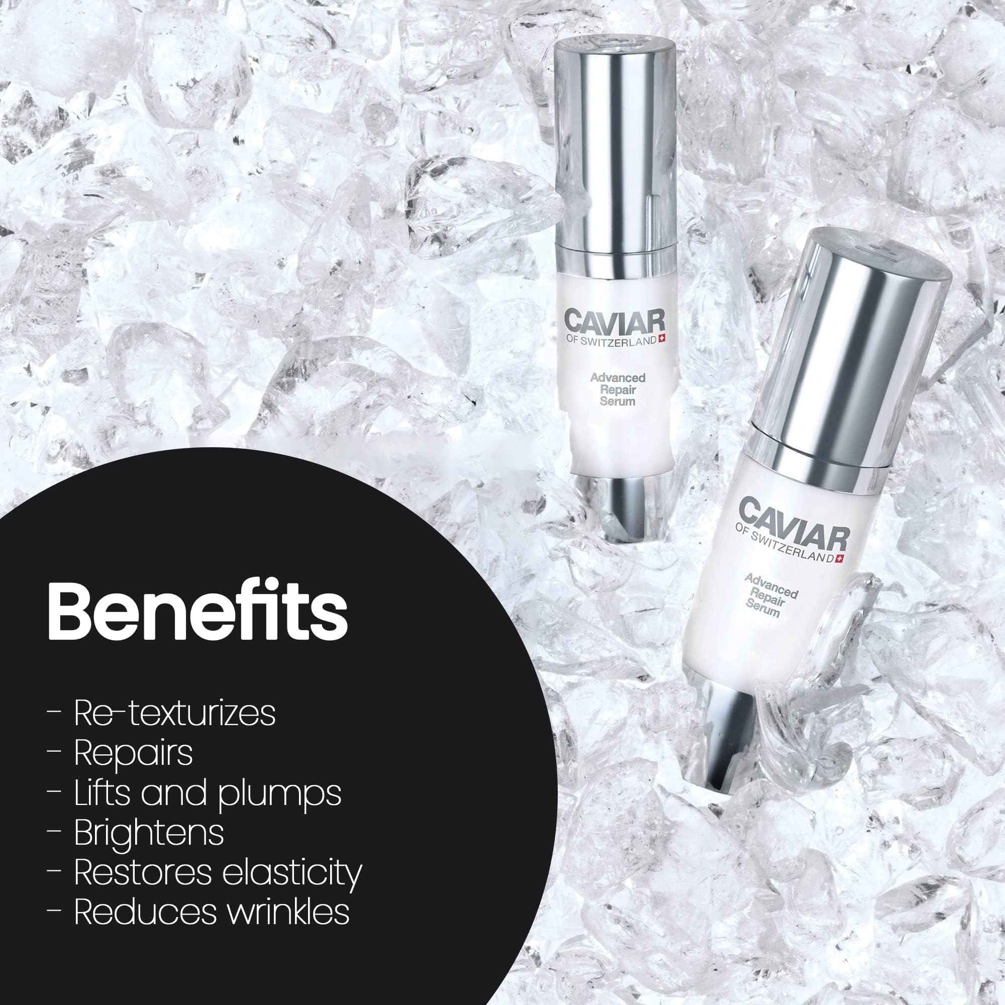 Caviar of Switzerland shea butter hydration and regeneration close-up