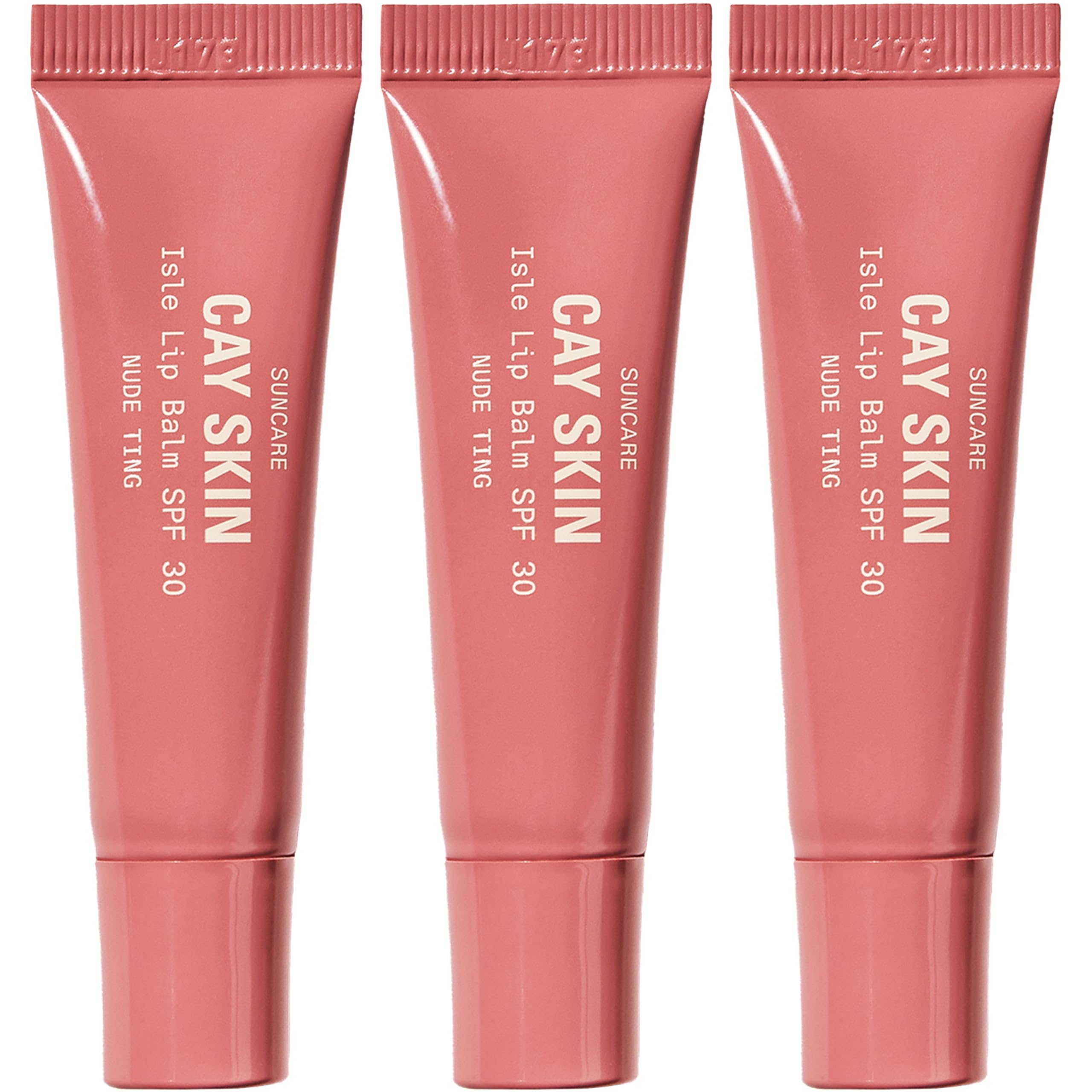 Cay Skin Isle Lip Balm SPF 30 with high shine and sun protection