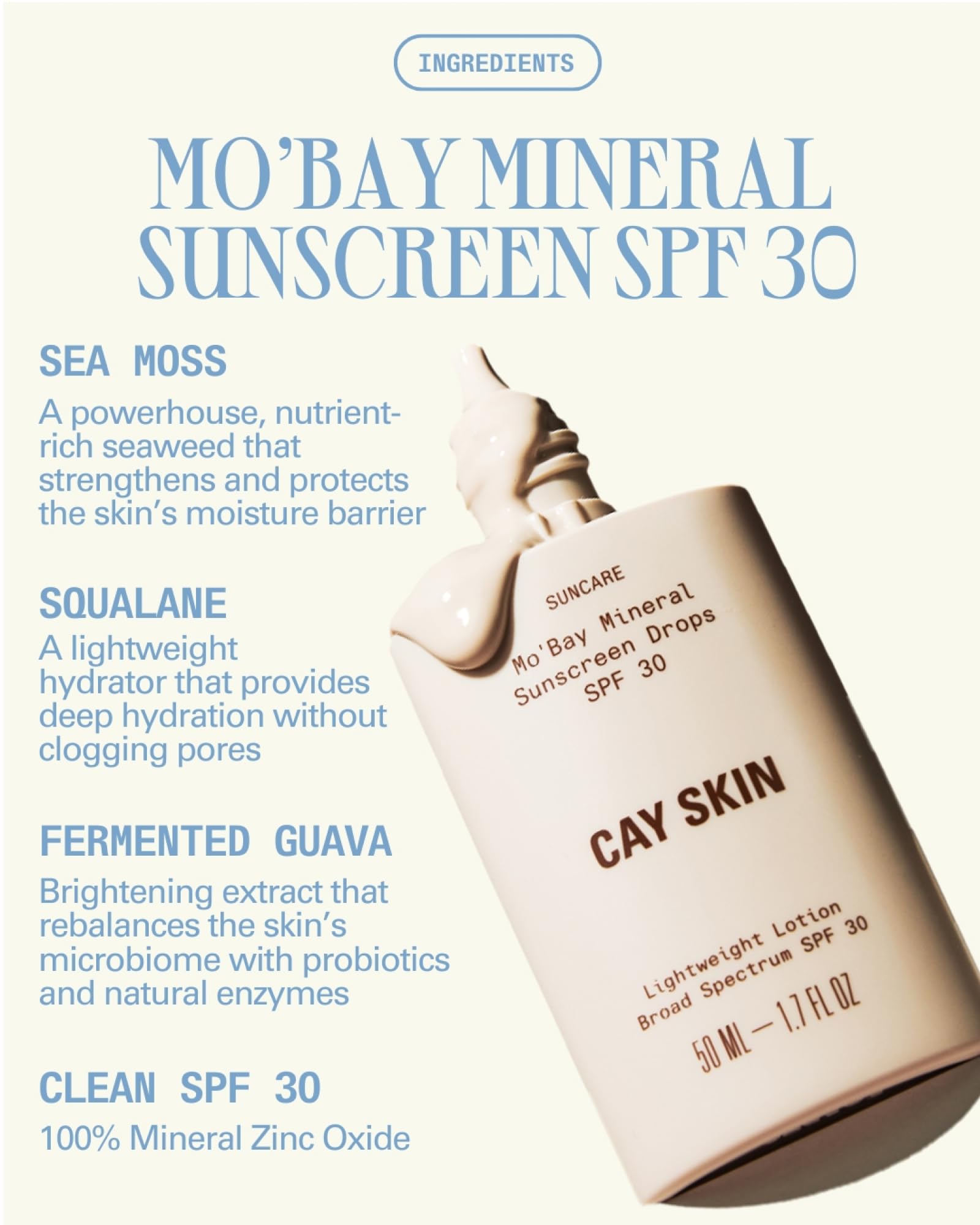 Applied on the face, it blends evenly with a natural glow