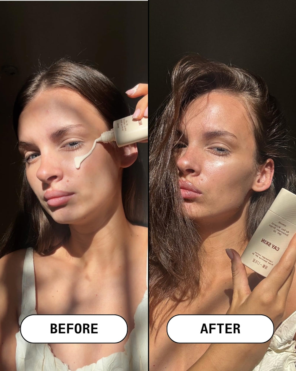 SPF 30 broad spectrum protection with mineral filters