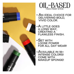 CCbeauty light green witch paint stick ideal for Gamora cosplay.