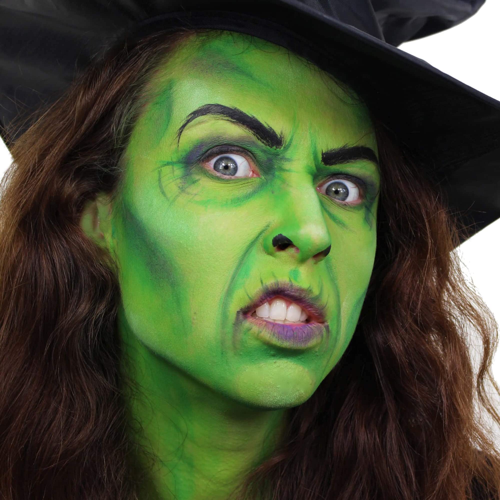 CCbeauty non-toxic green makeup stick ready for creative looks.