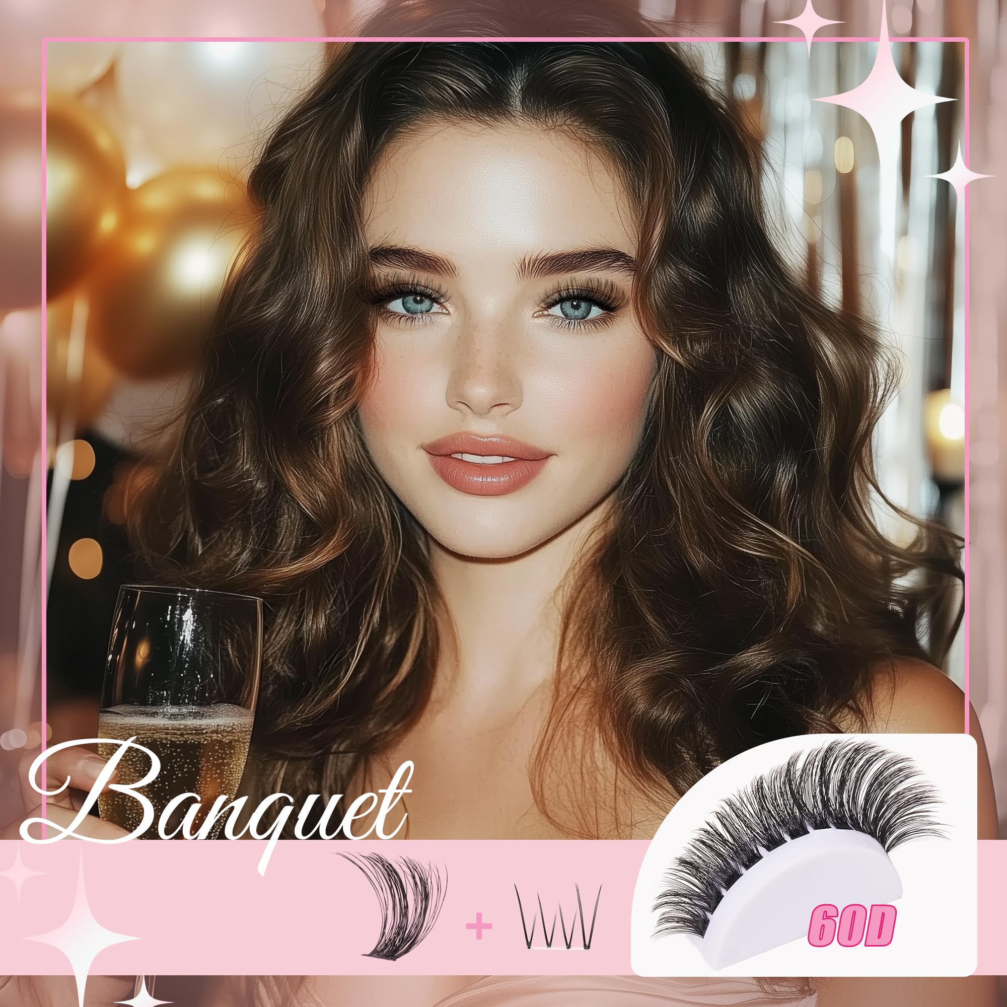 CCODDY all-in-one eyelash book for easy style selection.