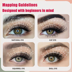 CCODDY beginner-friendly DIY lash kit for salon-like results at home
