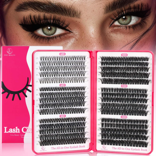 CCODDY Bombshell Plus packaging shows a complete DIY lash kit for home use.