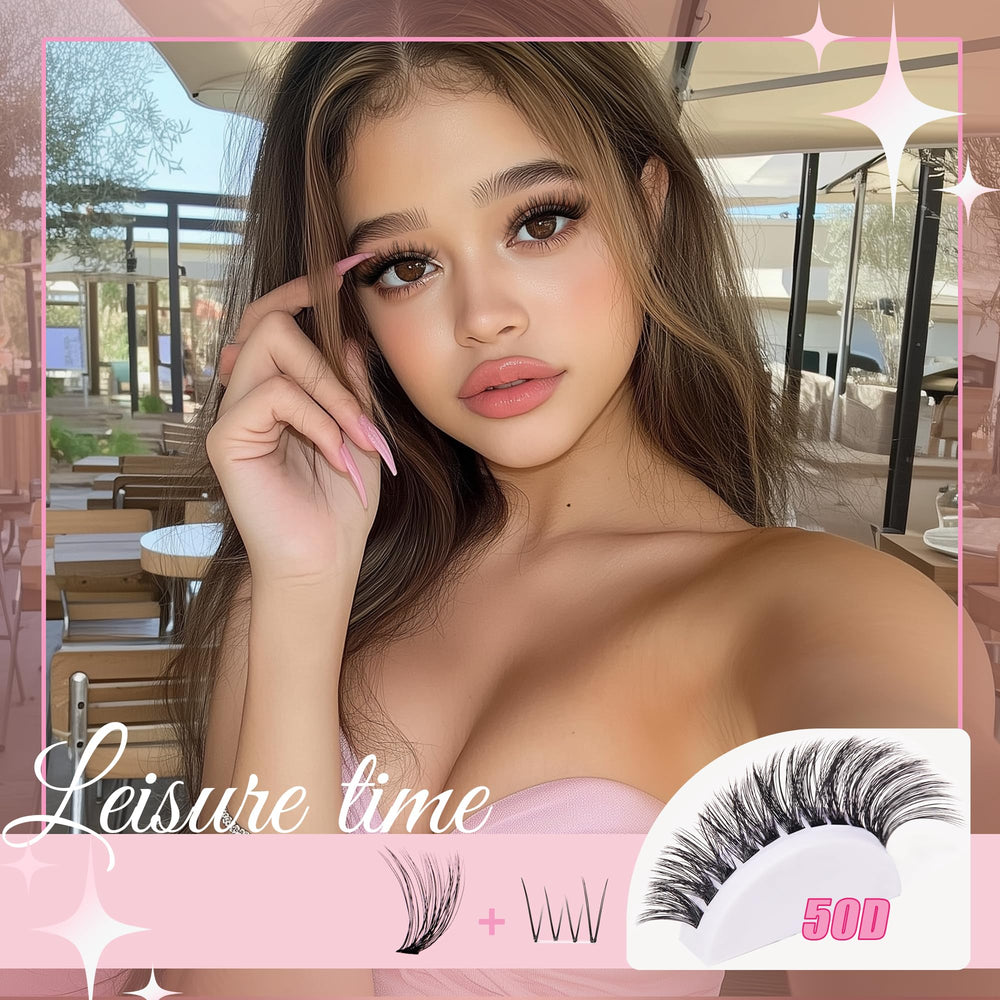 CCODDY cruelty-free lashes are safe for sensitive eyes.