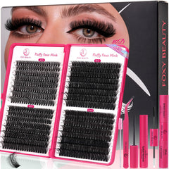 CCODDY fluffy lash clusters 11-18mm focus for fuller daytime look.