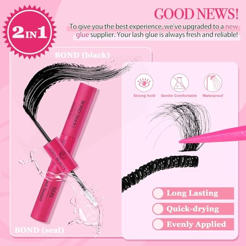 CCODDY lash bond and seal updated for longer wear and clean removal