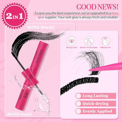 CCODDY lash bond and seal updated for longer wear and clean removal