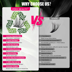 CCODDY lash brush helps separate and style clusters