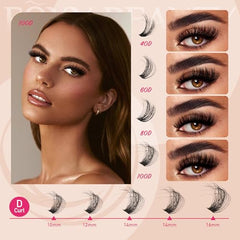 CCODDY Lash Clusters beginner-friendly and easy to DIY for varied looks.