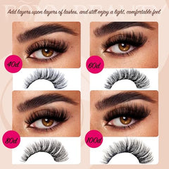 CCODDY cruelty-free materials safe for sensitive eyes and skin.