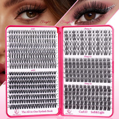 CCODDY lash clusters kit collection for versatile at-home lash looks