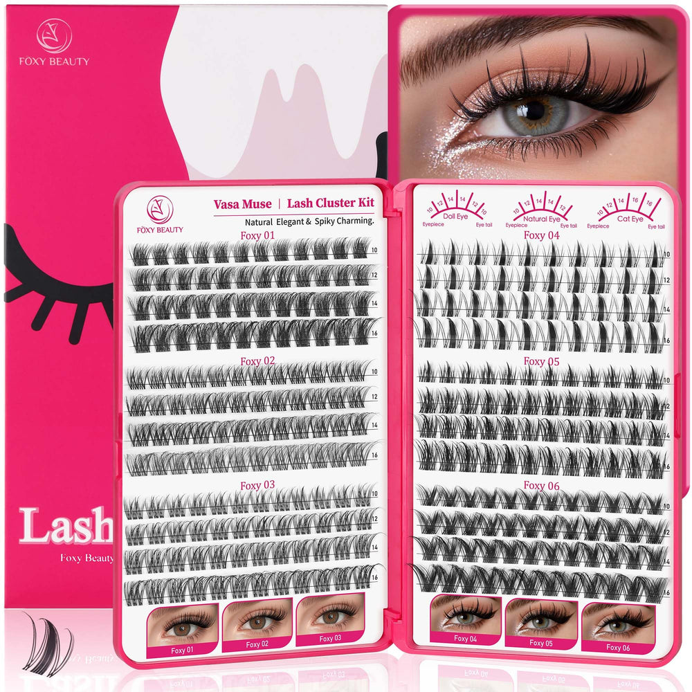 CCODDY Vasa Muse Lash Clusters wispy natural look for everyday elegance.