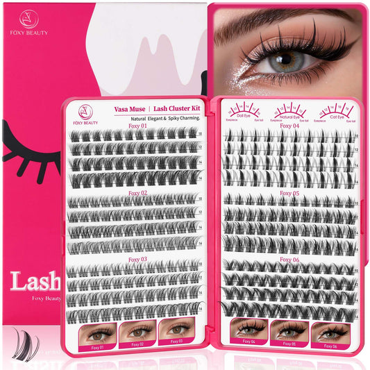 CCODDY Vasa Muse Lash Clusters wispy natural look for everyday elegance.