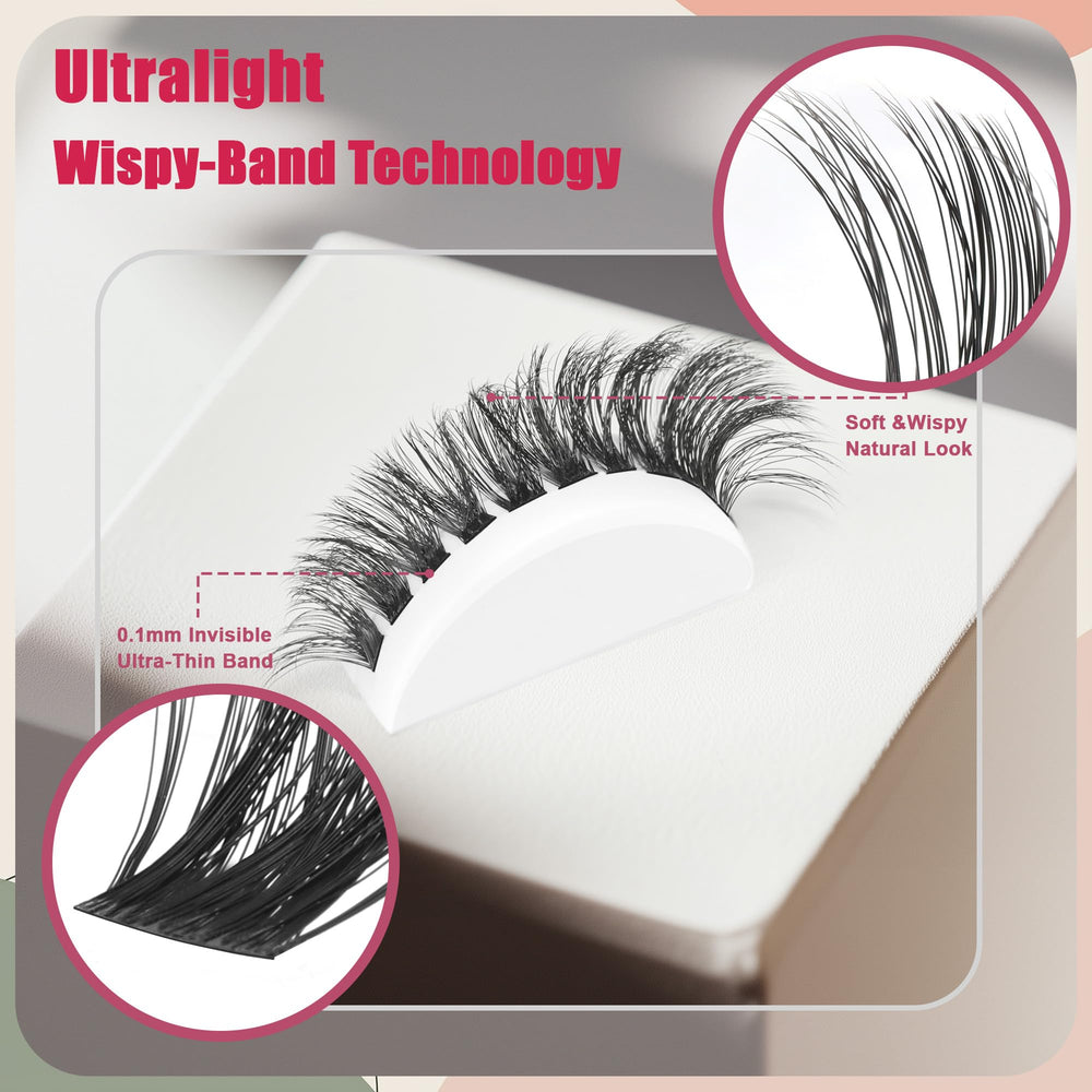 CCODDY waterproof bond and seal protects lashes during daily activities