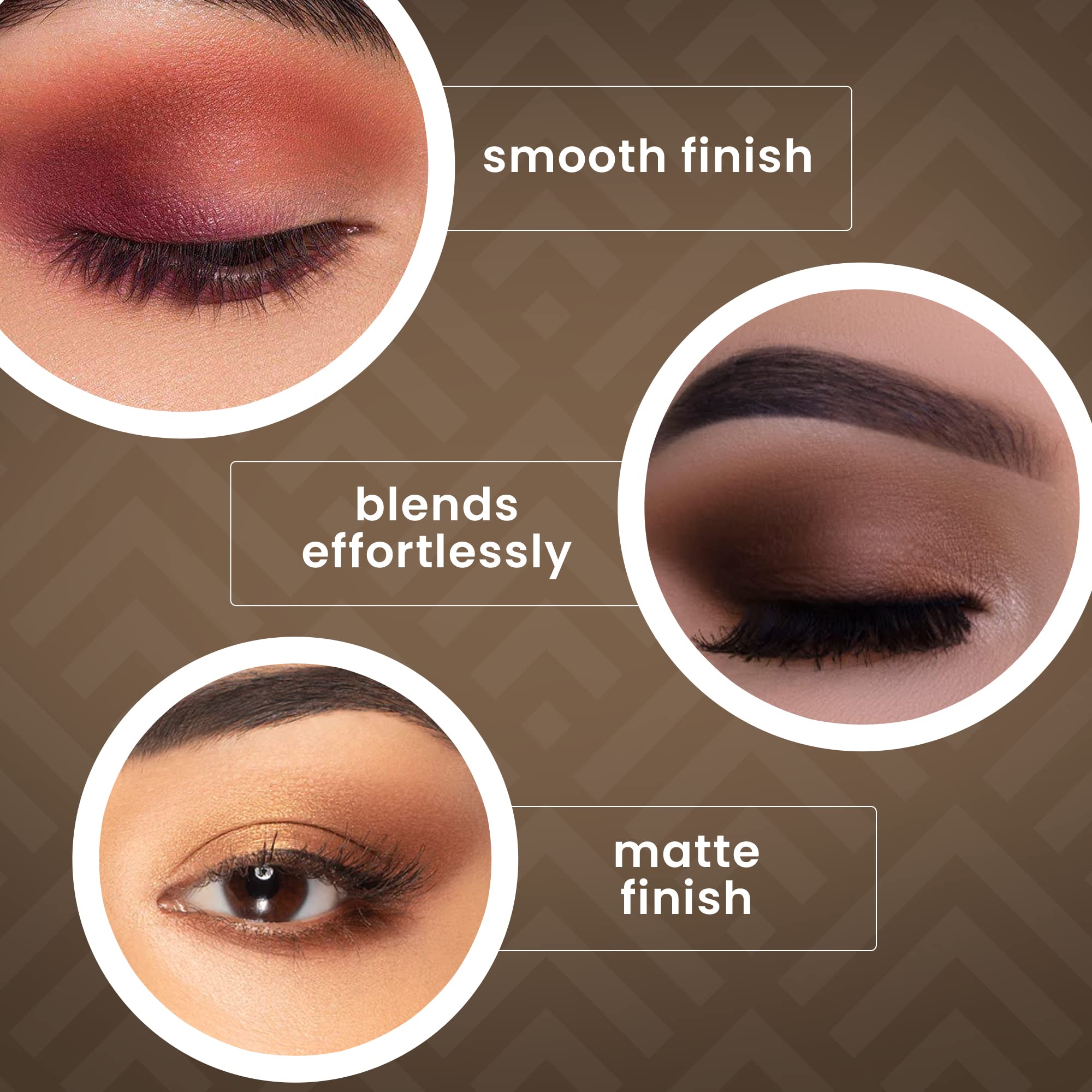 Ccolor nine chic shades fit both daytime and evening looks.