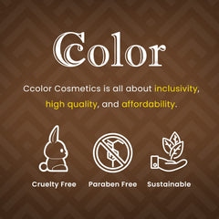Ccolor eyeshadow kit supports dry or wet application for intensity.