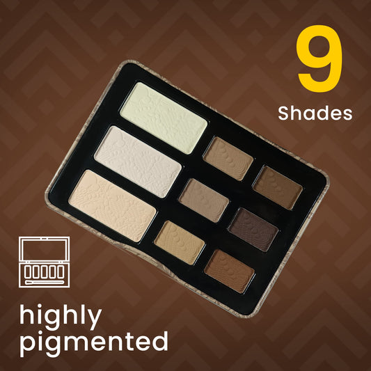 Ccolor Matte Natural smoky mattes and neutrals enable easy blending.