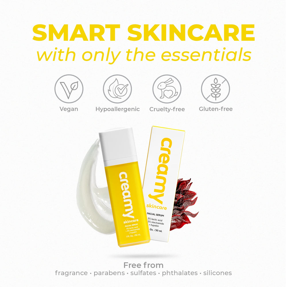 C Creamy Skincare barrier support visual on skin