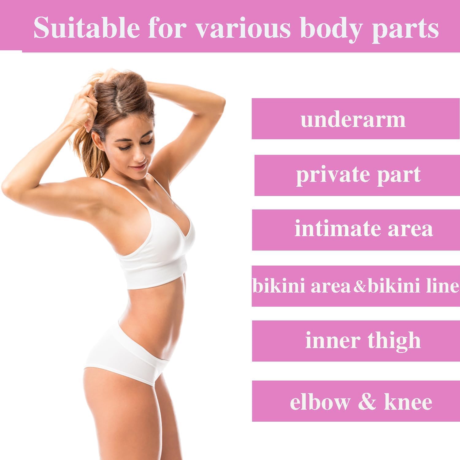 Ceavo Skin Whitening Cream underarm use demonstrates even tone support