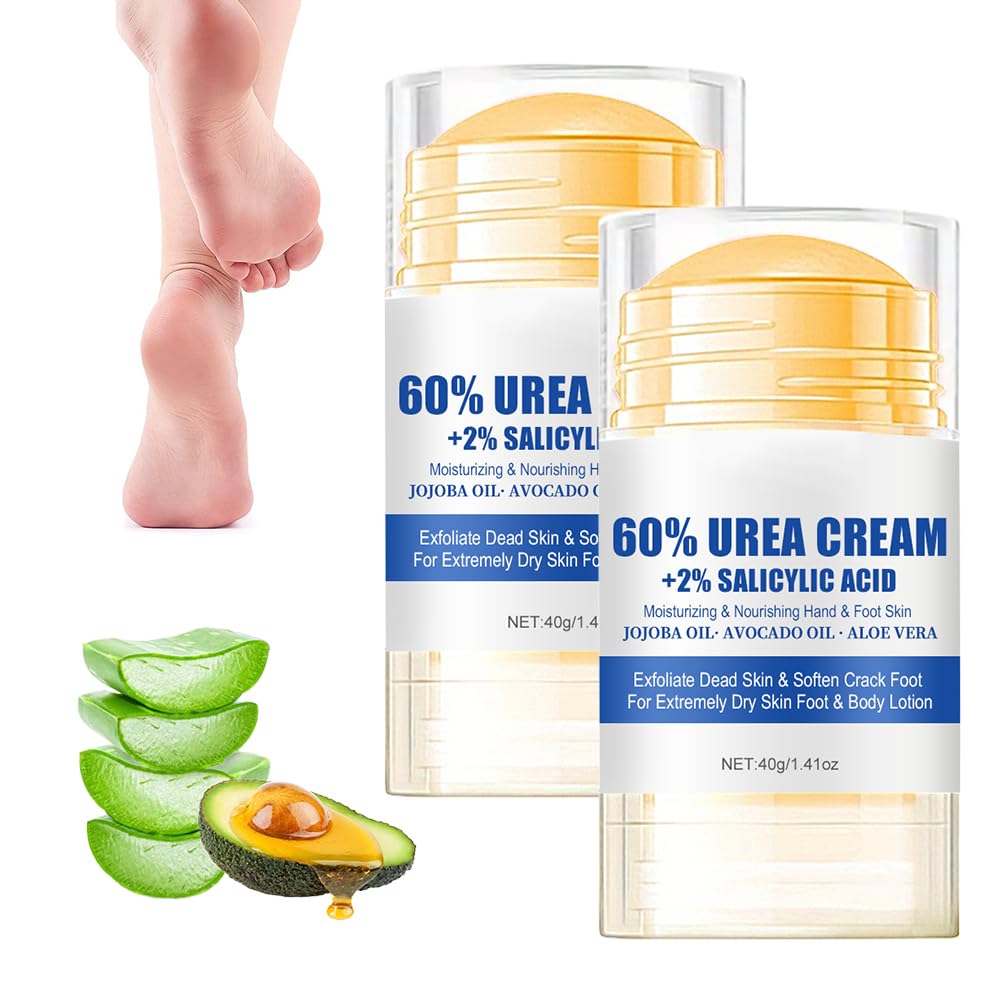 Cecurpo 60% Urea Foot Cream bottle pour for deep hydration and crack relief.