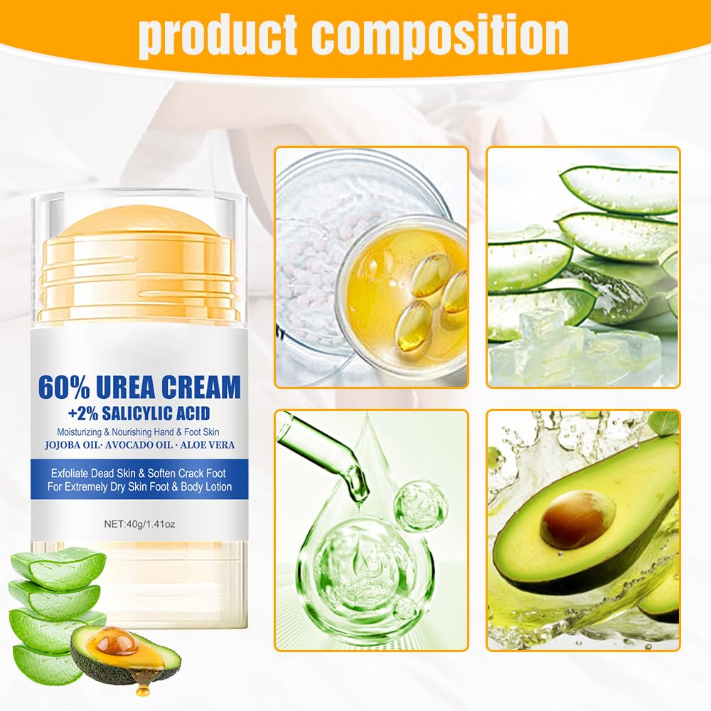 Cecurpo exfoliating foot cream smoothing rough skin during use.