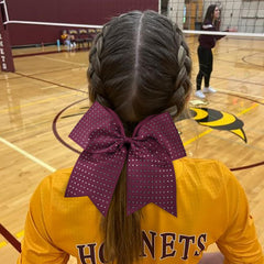 CEELGON gift-ready burgundy bows for teammates and young athletes.