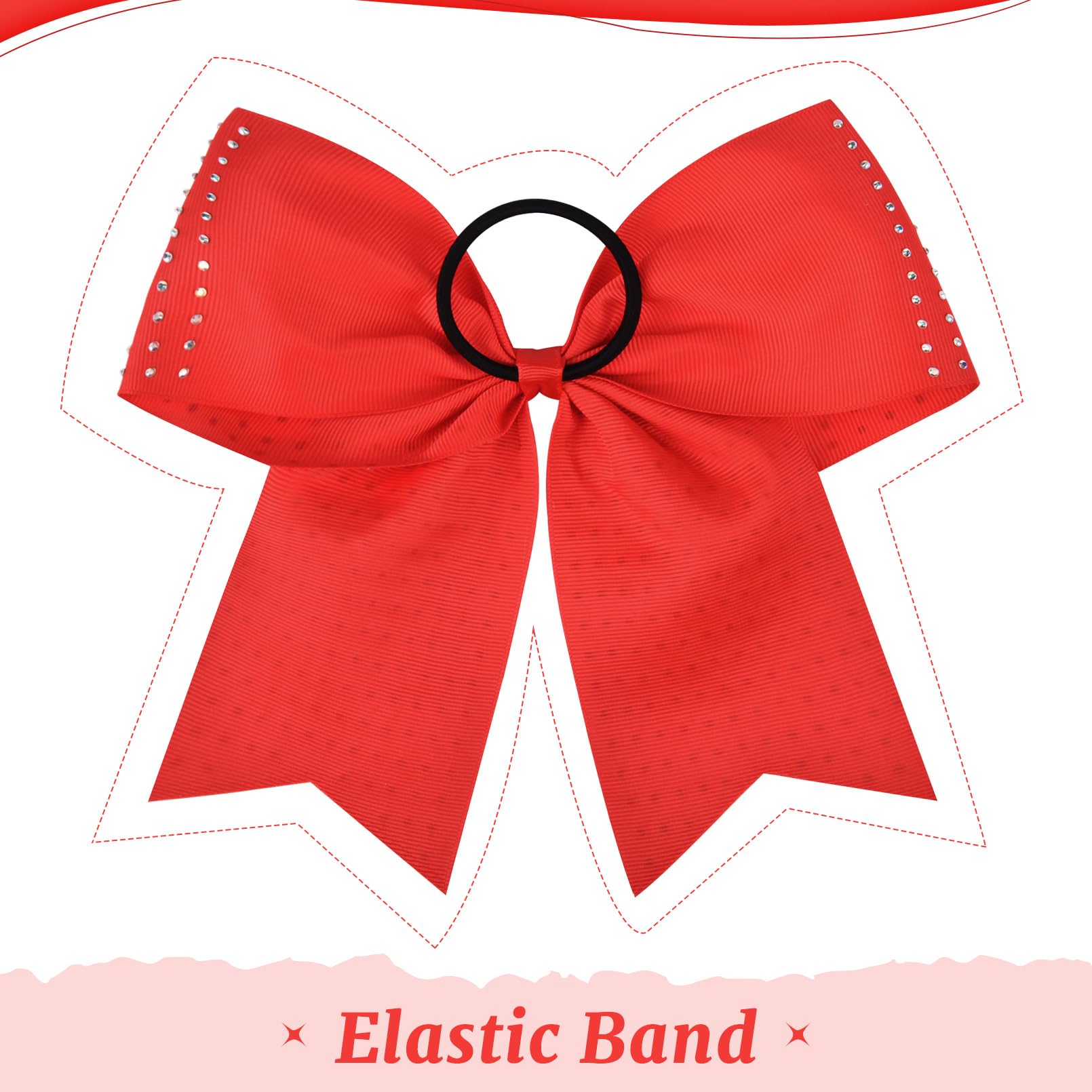 CEELGON handcrafted teen athlete bow with secure elastic attachment