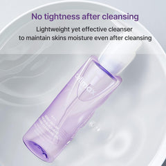 Lightweight Celimax Derma Nature Fresh formula supports makeup removal during daily use