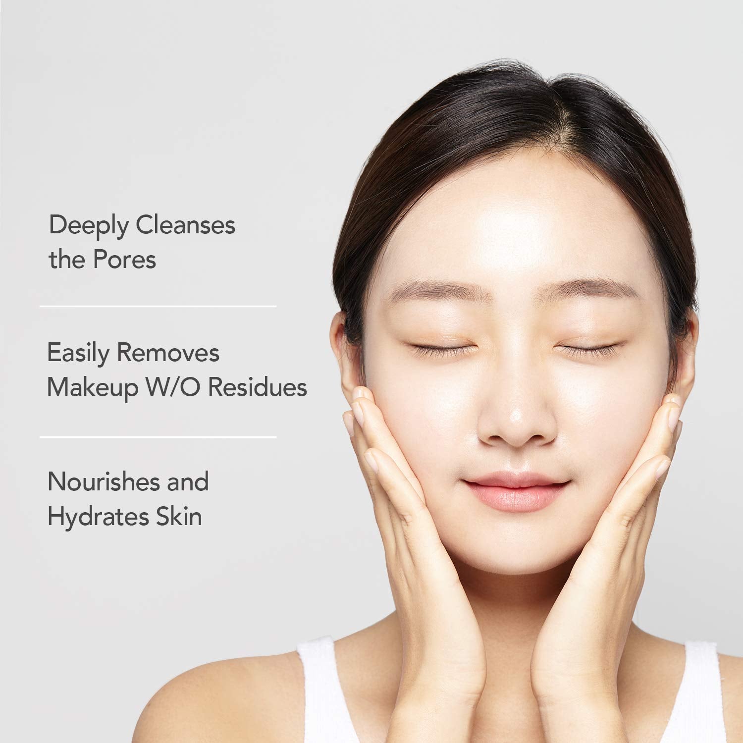Jojoba oil ingredient in Celimax cleanser helps dissolve impurities while maintaining balance