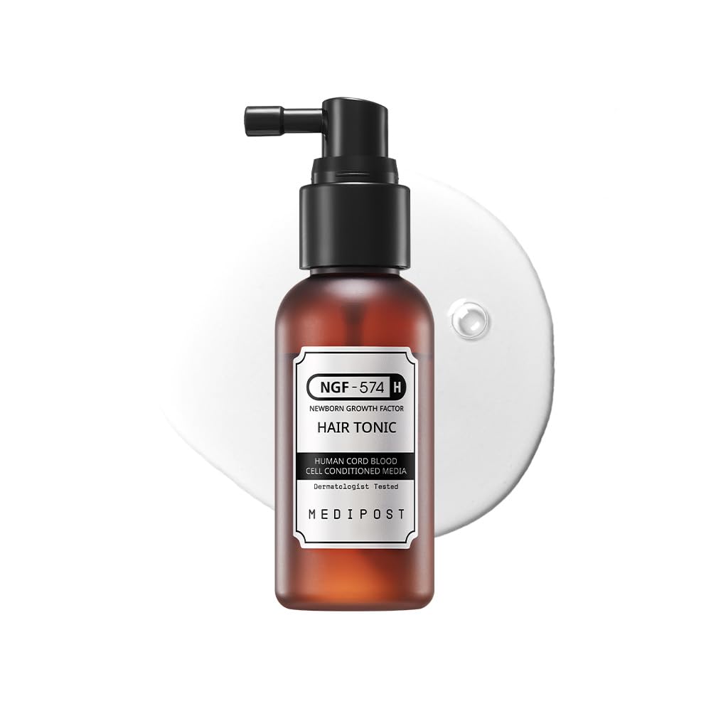 CELONIA NGF 574H bottle front for daily scalp care.