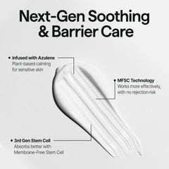 CELL IN SHOT Mumak Stem Azulene Cream swirl with azulene complex for soothing texture