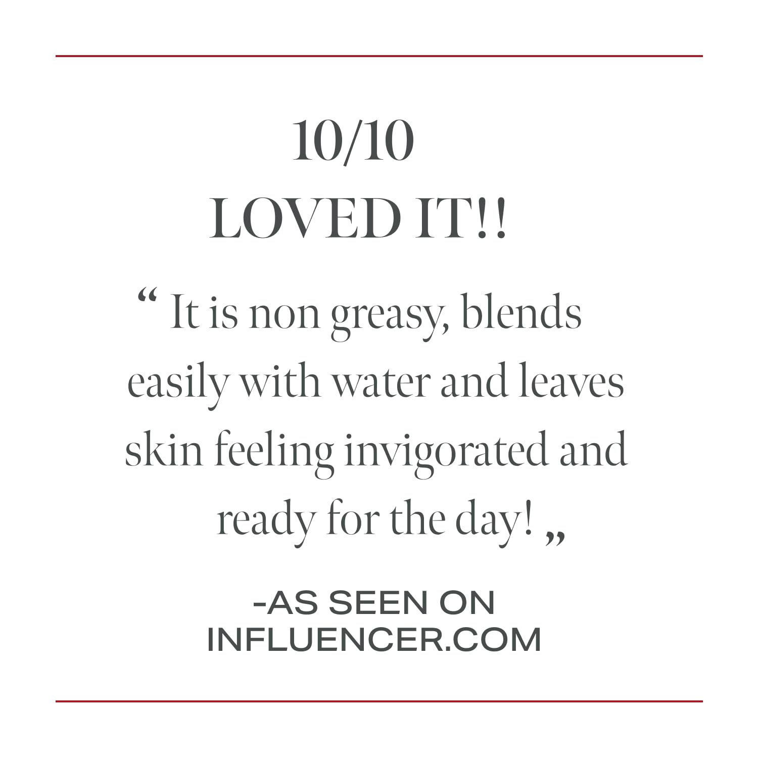 Cellcosmet Activator Gel texture swatch demonstrates cleansing and toning action.