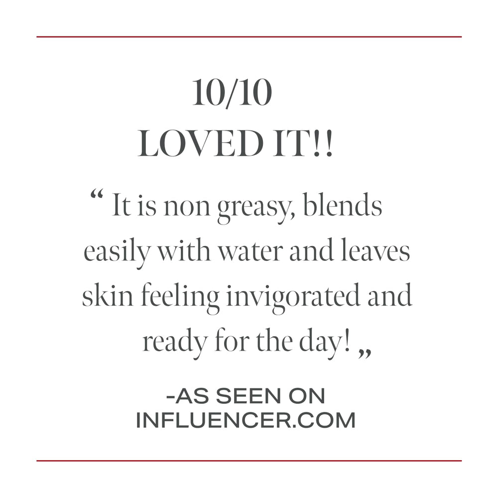 Cellcosmet Activator Gel texture swatch demonstrates cleansing and toning action.