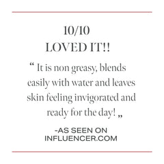Cellcosmet Activator Gel texture swatch demonstrates cleansing and toning action.