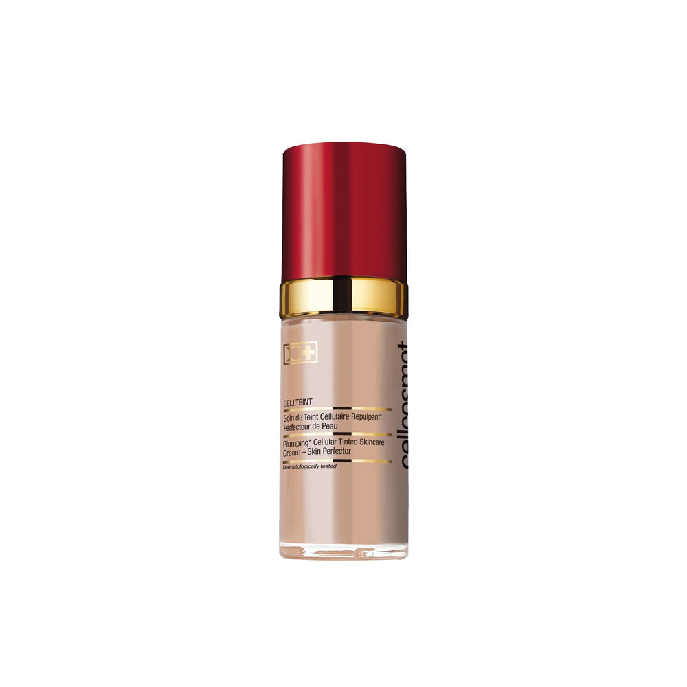 Cellcosmet CellTeint Porcelain bottle for lightweight hydration and radiant glow