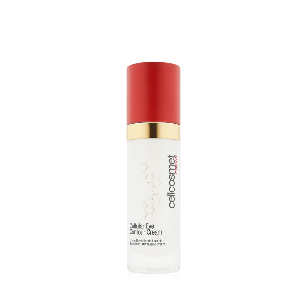Cellcosmet Eye Contour Cream fragrance-free bottle—firming hydration.