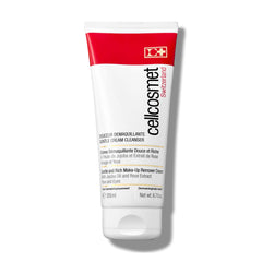 Cellcosmet Gentle Cream Cleanser bottle showing a rich, hydrating 2-in-1 formula.