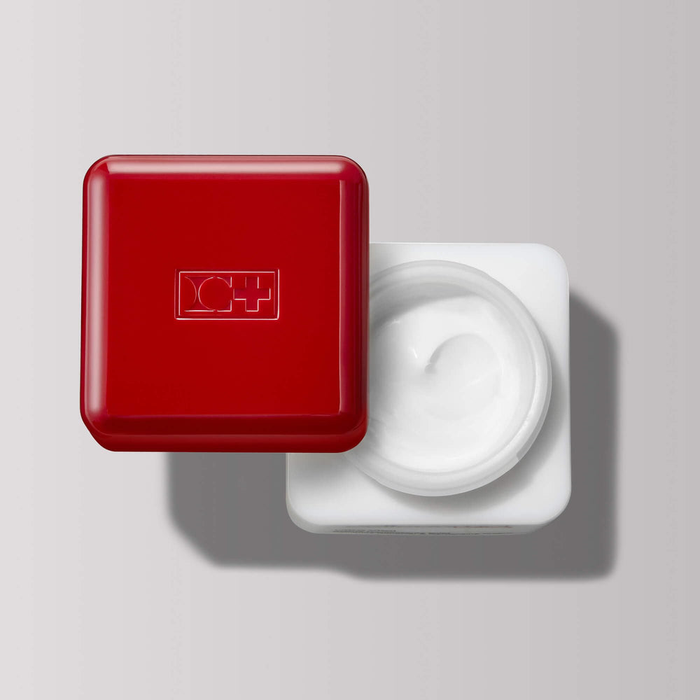 Cellcosmet Ultra Vital bottle pour highlights creamy texture and barrier-friendly formula