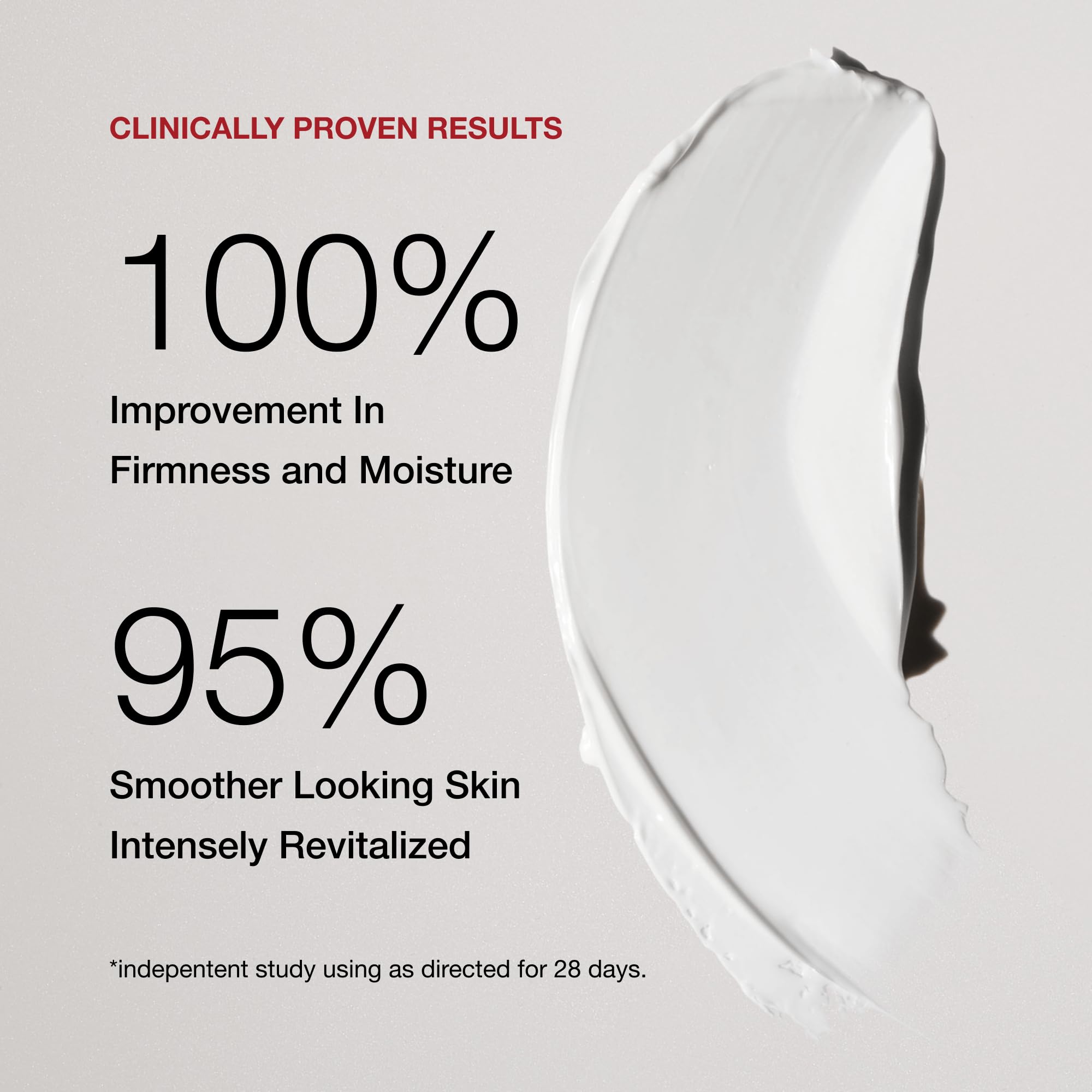 Cellcosmet Ultra Vital texture swatch reveals a smooth finish for daily use