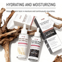 CellJuvMax Rice Exfoliating Ampoule with black rice antioxidants for gentle brightening