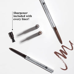 CELLMETICS Beauty long-wear cream eyeliner brown shade for natural looks on mature eyes.